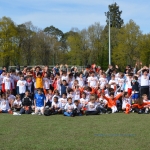 240 enfants à Clairefontaine, événement sportif organisé par la Facel