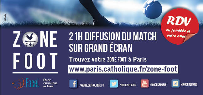 Dimanche 19 juin: retransmission et animation foot en paroisse