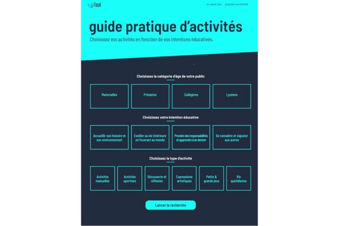 Le « Guide d’activités »
